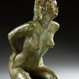 Femme nue agenouillée de BOURRON Marie-Josèphe (1931-2012)