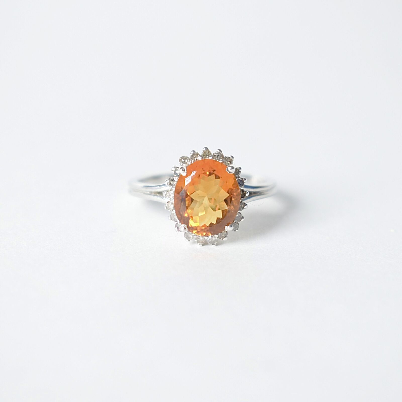 Bague en argent ornée d'un quartz naturel – Image 4