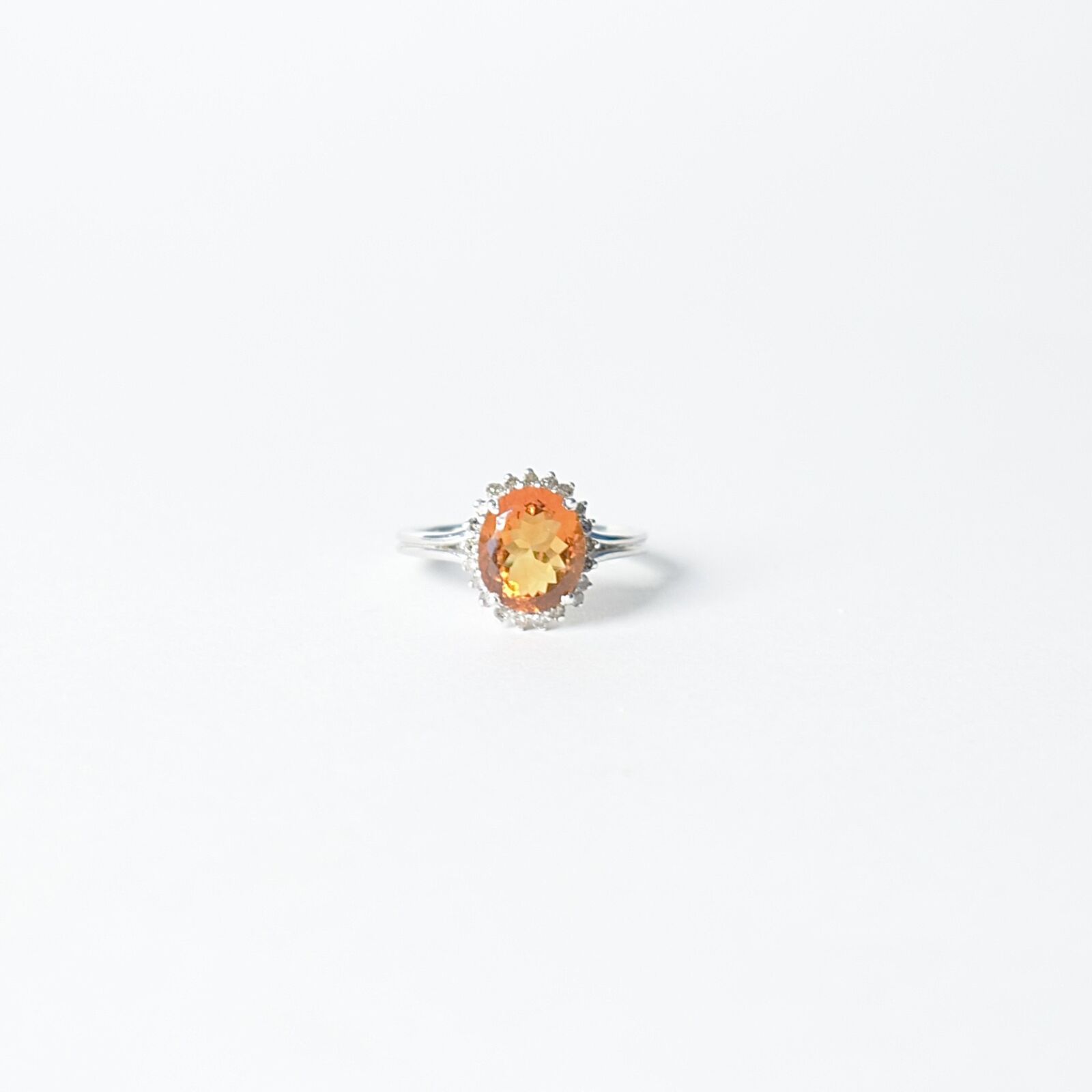 Bague en argent ornée d'un quartz naturel – Image 3