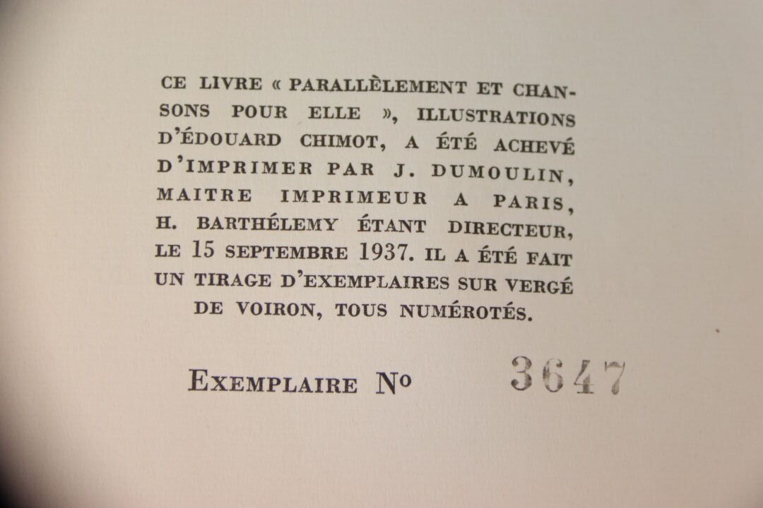 Parallèlement, chansons pour elle – Image 3